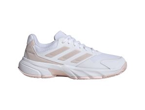 adidas – Courtjam Control 3 Tennis Shoes – FTWWHT/SAPIME/SANPIN