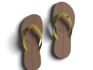 Cubanas – FEEL THE NATURE FLIP FLOP – YELLOW