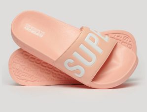 Superdry – SDRY CORE VEGAN POOL SLIDE ΠΑΝΤΟΦΛΑ ΓΥΝΑΙΚΕΙΑ – PINK PESCA