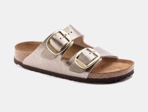 BIRKENSTOCK ARIZONA BIG BUCKLE BIRKO-FLOR SANDALS – NARROW FIT ΚΑΦΕ