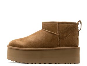 CLASSIC ULTRA MINI PLATFORM ANKLE BOOTS WOMEN UGG