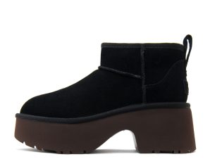 CLASSIC ULTRA MINI NEW HEIGHTS PLATFORM ANKLE BOOTS WOMEN UGG