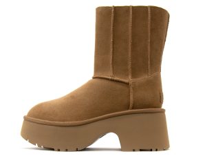 CLASSIC TWIN SEAM NEW HEIGHTS PLATFORM BOOTS WOMEN UGG