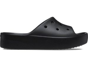 Crocs – CLASSIC PLATFORM SLIDE – BLACK