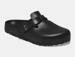 BIRKENSTOCK BOSTON ESSENTIALS EVA – NARROW FIT ΜΑΥΡΟ