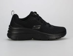 SKECHERS FASHION FIT ΜΑΥΡΟ