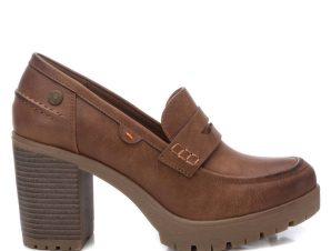 Γυναικεία Refresh Γυναικεία Loafers με Τακούνι 172253 Vegan ΚΑΜΕΛ