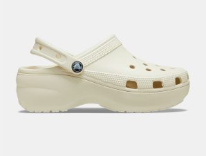 CROCS CLASSIC PLATFORM CLOG ΜΠΕΖ