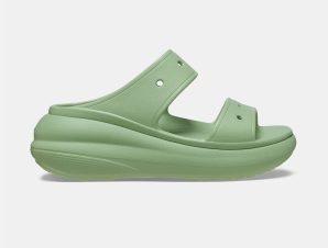 CROCS CLASSIC CRUSH SANDAL ΠΡΑΣΙΝΟ