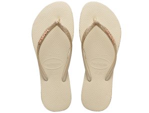 Havaianas – SLIM SPARKLE – BEIGE