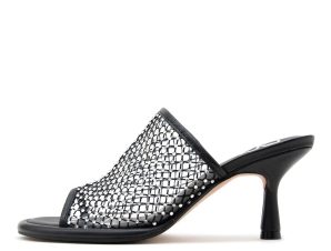 CELYA CRYSTAL MESH HIGH HEEL MULES WOMEN TED BAKER