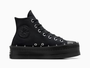 Converse – CHUCK TAYLOR ALL STAR MODERN LIFT PLATFORM STUDDED – 001-BLACK/BLACK/BLACK