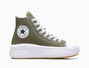 Converse – CHUCK TAYLOR ALL STAR MOVE PLATFORM – 306-UTILITY/WHITE/BLACK