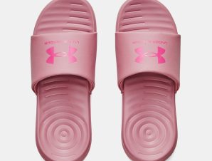 UNDER ARMOUR WOMEN’S ANSA FIXED SLIDES ΡΟΖ