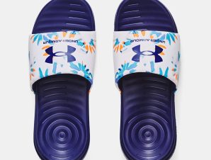 UNDER ARMOUR WOMEN’S ANSA FIXED GRAPHIC SLIDES ΑΣΠΡΟ