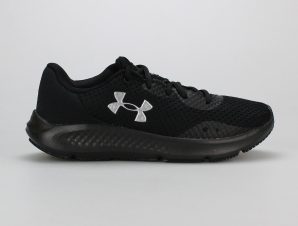 WOMEN’S UNDER ARMOUR CHARGED PURSUIT 3 ΜΑΥΡΟ