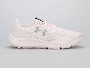 WOMEN’S UA CHARGED PURSUIT 3 METALLIC ΡΟΖ