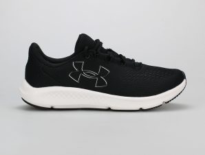 WOMEN’S UNDER ARMOUR CHARGED PURSUIT 3 BIG LOGO ΜΑΥΡΟ