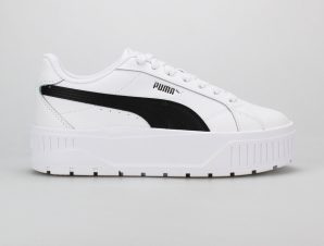 PUMA KARMEN II LEATHER ΑΣΠΡΟ