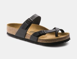 BIRKENSTOCK MAYARI BIRKO-FLOR SANDALS – REGULAR FIT ΜΑΥΡΟ