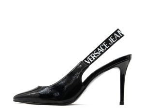 FONDO SCARLETT SLINGBACK HIGH HEEL PUMPS WOMEN VERSACE JEANS COUTUR