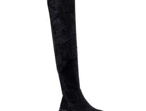 Envie Shoes Γυναικεία Μπότα OVER THE KNEE BOOTS E23-18102-34 Μαύρο