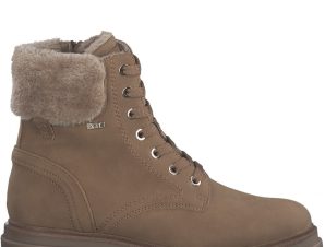 S.OLIVER Lace Boot Flat 5-26233-41 337 CAMEL