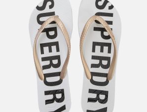 WOMEN’S SUPERDRY CODE ESSENTIAL FLIP FLOPS ΑΣΠΡΟ