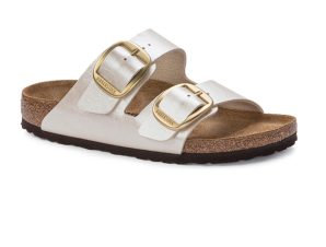 BIRKENSTOCK 1020021 ARIZONA BIG BUCKLE PEARL WHITE