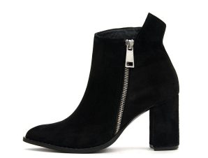 SUEDE ANKLE BOOTS ΜΠΟΤΑΚΙΑ ΓΥΝΑΙΚΕΙΑ BACALI COLLECTION