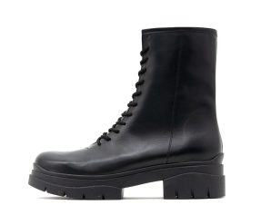 RHEA LEATHER BIKER BOOTS WOMEN BE ON