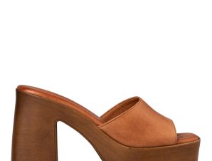 PLATFORM HEEL MULES