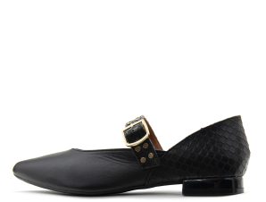 REERSO LEATHER MARY JANE BALLERINAS WOMEN GIOSEPPO