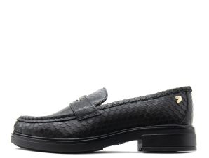 ARIETTA SNAKE SKIN LEATHER MOCCASINS WOMEN GIOSEPPO