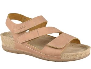 Γυναικεία Ανατομικά Δερμάτινα Σανδάλια | Sunny SANDALS | ALTEA 40113 | Μπεζ