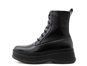 PITCHED COMBAT BOOTS WOMEN CALVIN KLEIN