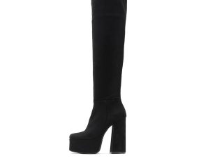 SUEDE HIGH HEEL BOOTS WOMEN KOTRIS