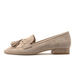 SUEDE LEATHER LOAFERS WOMEN MOURTZI