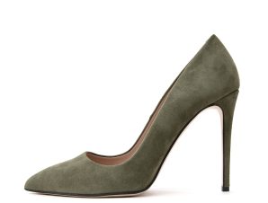 SUEDE HIGH HEEL PUMPS WOMEN MOURTZI