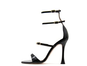 PATENT LEATHER MARY JANE HIGH HEEL SANDALS WOMEN MOURTZI