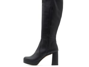 LEATHER HIGH HEEL BOOTS WOMEN MOURTZI