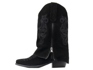 SUEDE LEATHER MID HEEL ANKLE BOOTS WOMEN ONCE