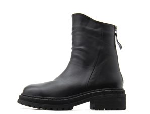 LEATHER ANKLE BOOTS WOMEN INUOVO