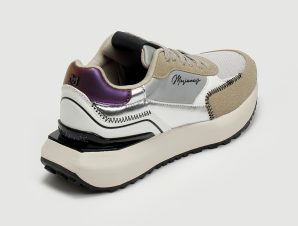 Sneakers chunky με κομμάτια Mariamare 63457 – Γκρι