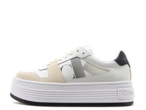 BOLD LOW LACE FLATFORM SNEAKERS WOMEN CALVIN KLEIN